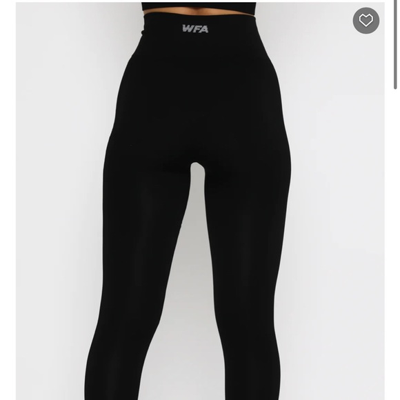 White Fox Boutique Black Seamless Leggings - Picture 2 of 10
